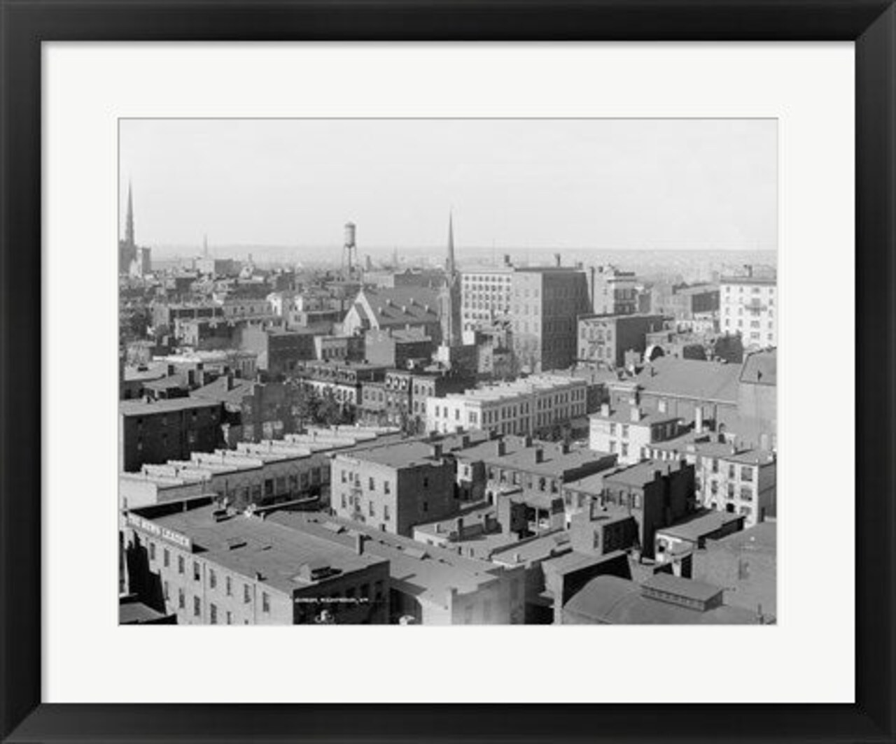 Framed Art Richmond, Va. black & white photo Wall Decor 18x24 Artwork